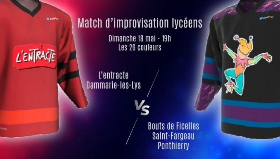 Match d’improvisation face aux Bouts de Ficelles